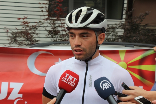 15 Temmuz şehitleri için Üsküp'ten İstanbul'a pedal çevirecekler